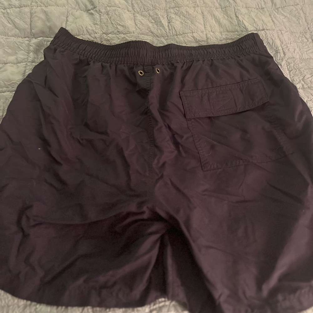 Polo Ralph Lauren Navy Swim Trunks Men’s Large Tall - Picture 4 of 4